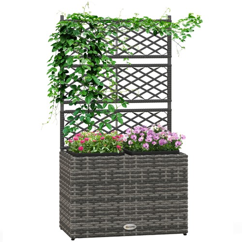 Outsunny garden rattan - garden, pe