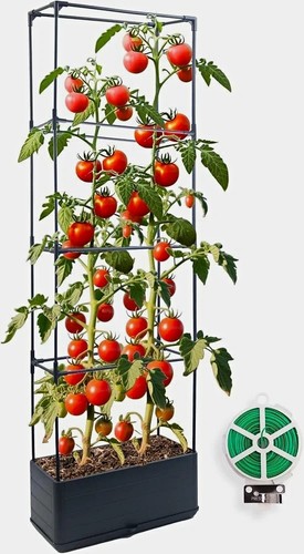 Raised garden planter bed - garden,