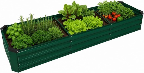 Raised garden metal bed - metal,