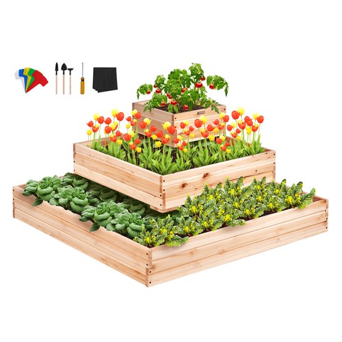 Vevor wooden raised garden bed - wooden,