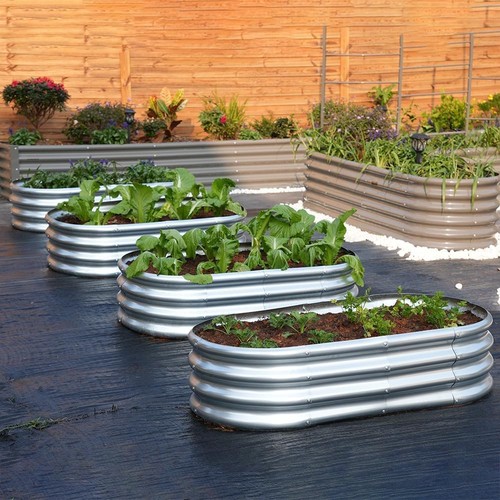 Pack galvanized steel - 2, raised