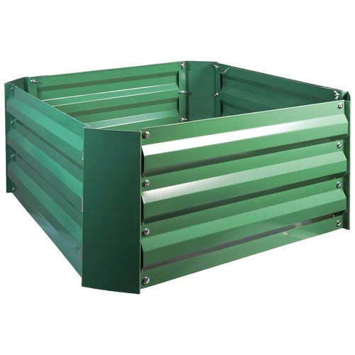 Metal raised garden bed - metal,