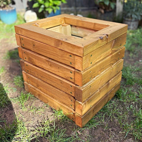 Handmade outdoor raised flower - outdoor,