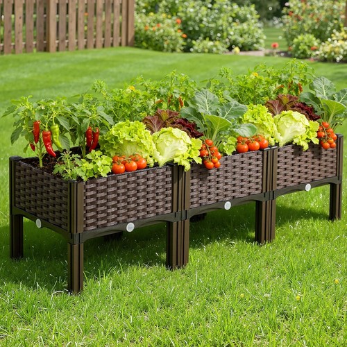 Large raised garden - raised, bed