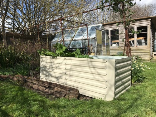 Raised garden bed steel large - bed,