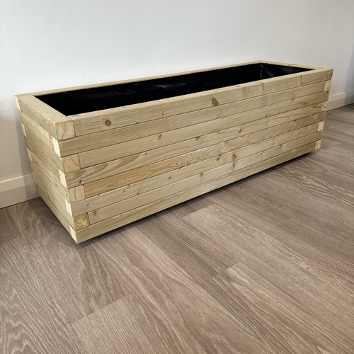 Wooden garden planter - garden,