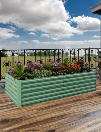 Deep metal raised - raised, garden