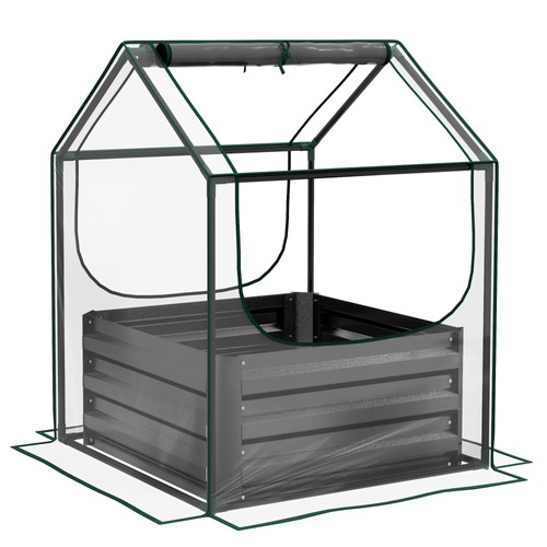 Outsunny raised garden bed - garden,