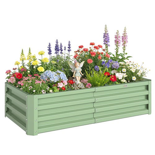 Outsunny raised garden bed - raised,