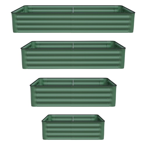 Garden metal raised vegetable - raised,