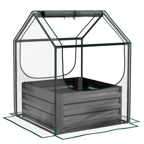 Outsunny raised garden bed - garden,