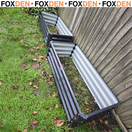 Set garden steel - set, raised