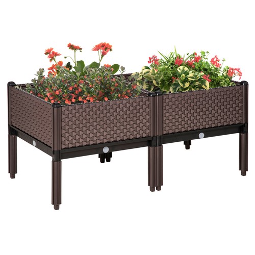 Outsunny 2pcs raised - outsunny,